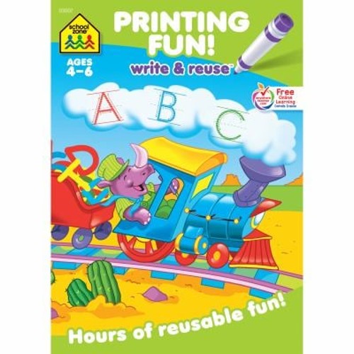 Printing Fun! : Hours of Reusable Fun! School Zone Publishing Com