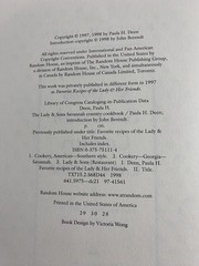 The Lady & Sons Savannah Country Cookbook Paula H Deen 175 Pages