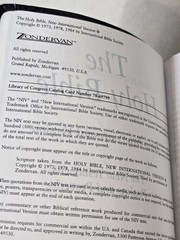 The Holy Bible (New International Version) Compact Pocket Bible Zondervan Book