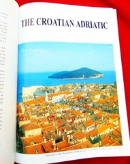 THE CROATIAN ADRIATIC ~ LAURANA LTD ~ HB & DUST COVER ~ RARE BOOK ~NEW