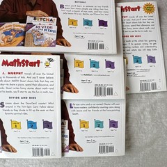MathStart 5 Paperback Illustrated Math Books Set by Stuart J. Murphy (Betcha!)