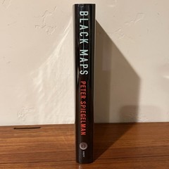 BLACK MAPS Peter Spiegelman SIGNED 1st 2003 Financial Industry Thriller LN/LN