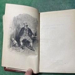 Oliver Twist – Dickens’ Works – [Leather Bound] – 1900 Charles Dickens – Rare