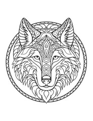 Dogs Coloring Book for Adults and Teens All Ages 108 Pages 8.5 x 11 for All Ages