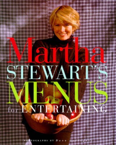 Martha Stewart’s Menus for Entertaining – Hardcover By Stewart, Martha – GOOD