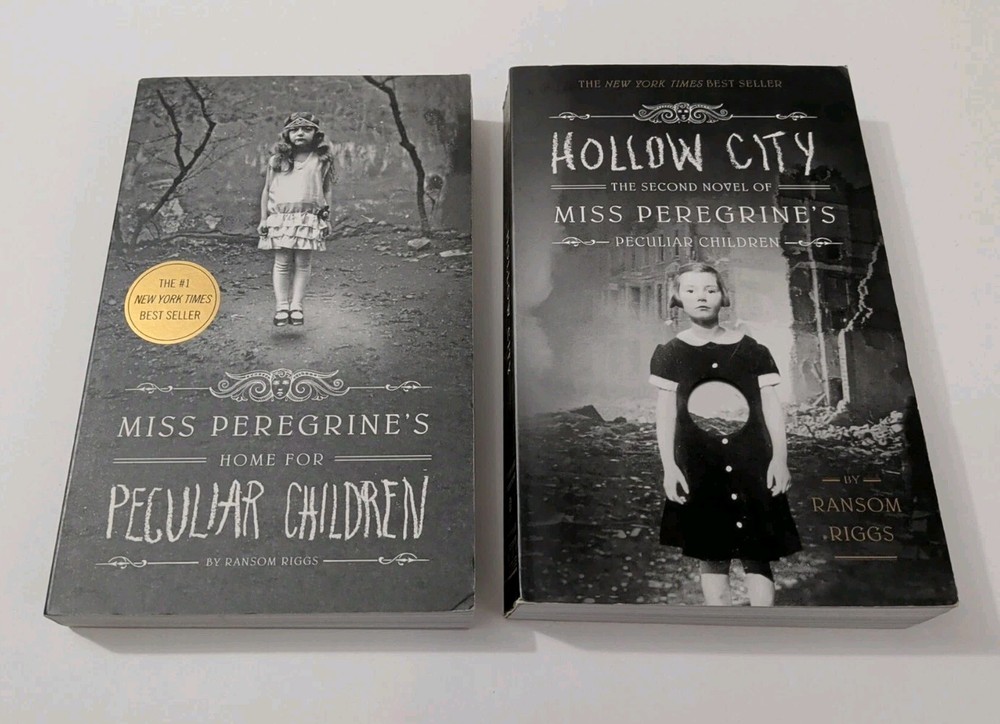 Miss Peregrine’s Home for Peculiar Children Hollow City Ransom Riggs 2 Book Lot
