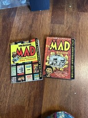 2 MAD 50th Anniversary Edition Paperbacks Inside Mad / The MAD Reader