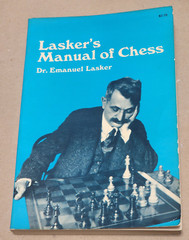 Lasker’s Manual of Chess Paperback Book 1960 by Emanuel Lasker 349 Pages