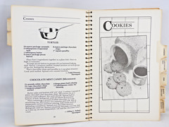 Quad City Times Dessert Cookbook 1984 Sinfully Delicious Spiral Bound 128 Pages