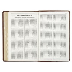 Medium Brown KJV Deluxe Bible with Thumb Index BRAND NEW in Shrink Wrap!!!