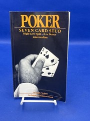 Vintage Rare 7 Card Stud Poker Casino Gambling Paperbacks, 5 Book Lot