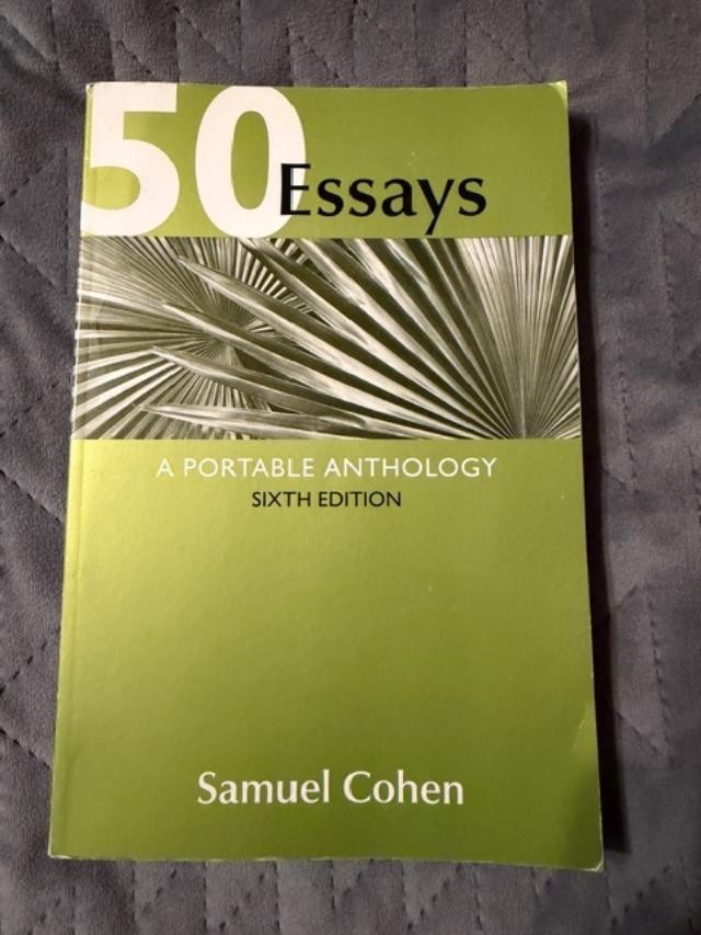 50 Essays : A Portable Anthology by Samuel Cohen (2019, Trade Paperback)