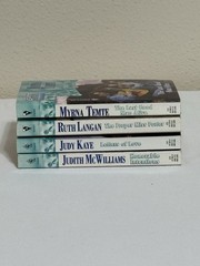 Silhouette Romance Born In The USA Series Lot 4 Paperback Books