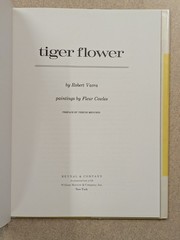 Tiger Flower by Robert Vavra Paintings By Fleur Cowles 1969 HC. Very Good+