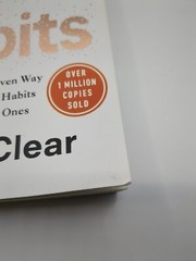 *Atomic Habits* by James Clear Build Good Habits & Break Bad Ones (Paperback).
