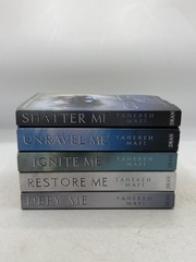 Shatter Me Series Lot of 5 Books by Tahereh Mafi Paperback 2021 Dean Edition