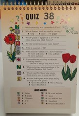 Action Quiz Pad 8-10 Years Spiral Bound 400 Questions 7 Categories Illustrated
