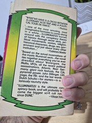 Illuminatus! # 2 & 3 by Robert Shea & Robert Anton Wilson 1975 Paperback