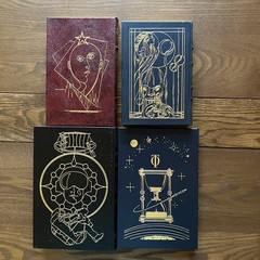Easton Press Lot 4 SciFi Moon Pool Tau Zero Macroscope More Than Human Leather