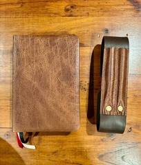RARE: Charles Ryrie Study Bible NKJV, Premium American Bison Leather Binding