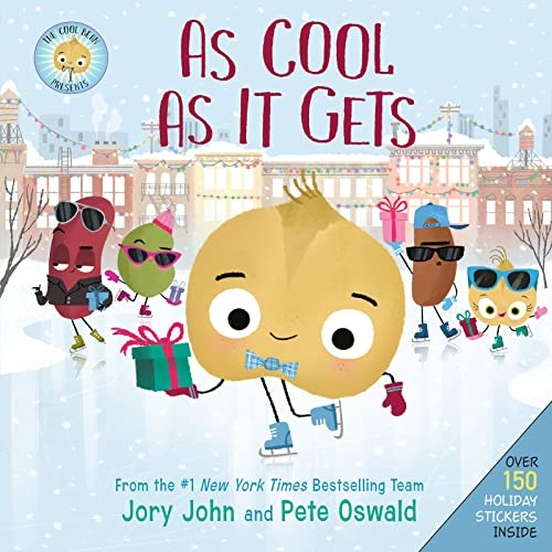 The Cool Bean Presents: As Cool as It Gets: Over 150 Stickers Inside! A Christm