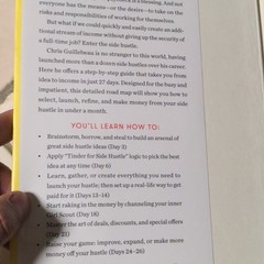 Crown Business Side Hustle by Chris Guillebeau Hardcover Personal Success Book