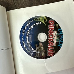 Jan Sovak Dinosaur CD-ROM & Book – 232 royalty-free designs for Macs & Windows