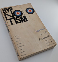 Hypnotism by G H Estabrooks (1957) Dutton Paperback