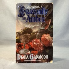 Outlander + Dragonfly in Amber, 6th & 5th Prints, Diana Gabaldon PB 1991 Dell