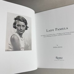 Lady Pamela by India Hicks SIGNED Autographed Hardcover Bookplate British Royalt