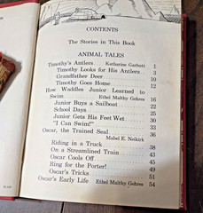 Antique early reader books Far Away Ports , Days in and Days out