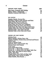 1914 Indian Cooking Vintage Cook Book 190 Pages
