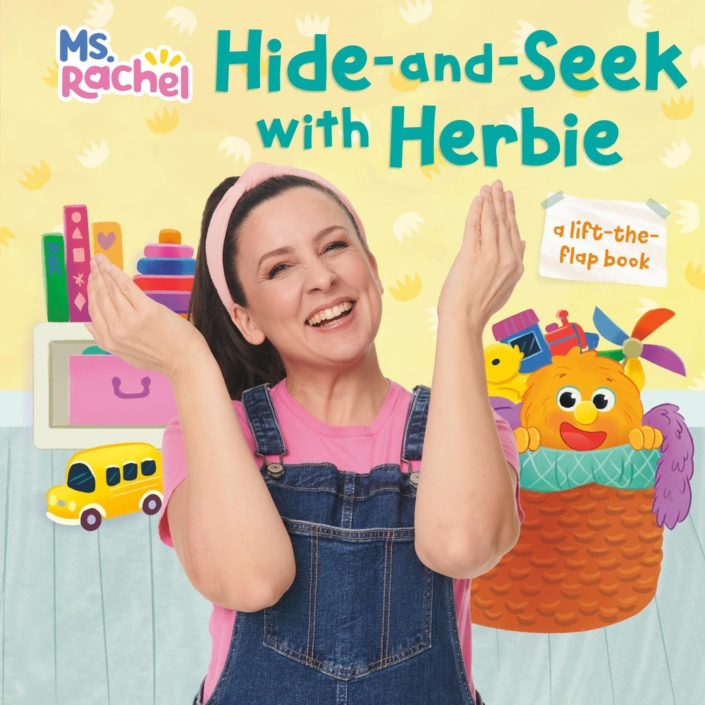 Hide and Seek with Herbie (Ms. Rachel) (Books by Ms. Rachel) – board book Ms…