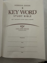Hebrew-Greek Key Word Study Bible NIV Zodhiates & Baker AMG Publishers H/C 1996