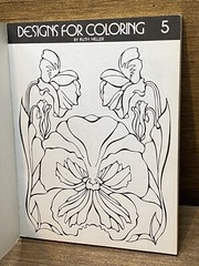 1978 Vintage Ruth Heller DESIGNS FOR COLORING 5 Book NEW Unused All Clean Pages