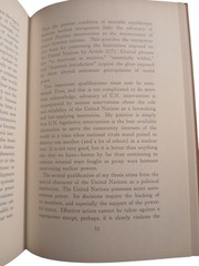 Essays On Intervention By Roger Fisher & Richard A. Falk Hardcover 1964