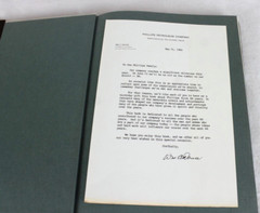 Phillips: The First 66 Years Editor: William C. Wertz 1983- Hardcover- Letter