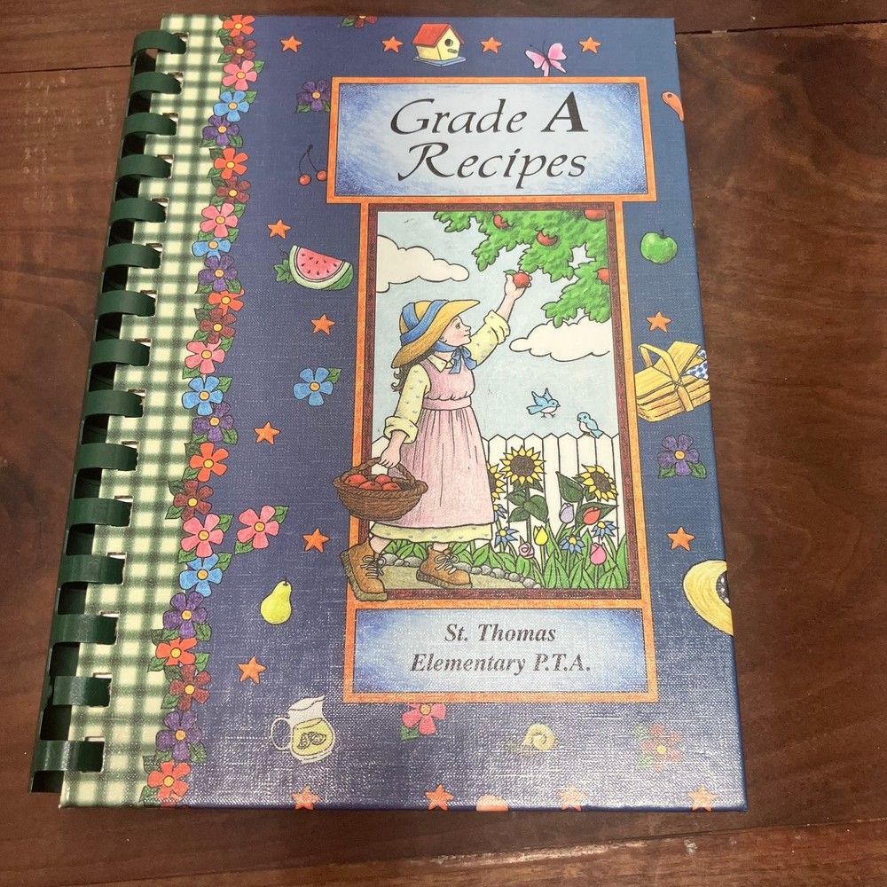 Grade A Recipes St. Thomas Elementary 1999 Cookbook Morris Press Sample