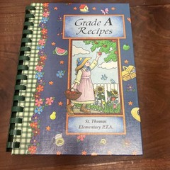 Grade A Recipes St. Thomas Elementary 1999 Cookbook Morris Press Sample