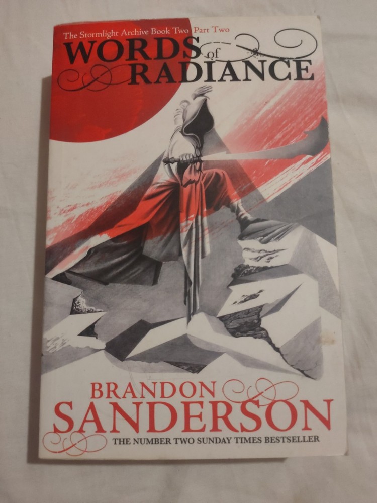 Words Of Radiance The Stormlight Archive Book Two Part Two Brandon Anderson LNew