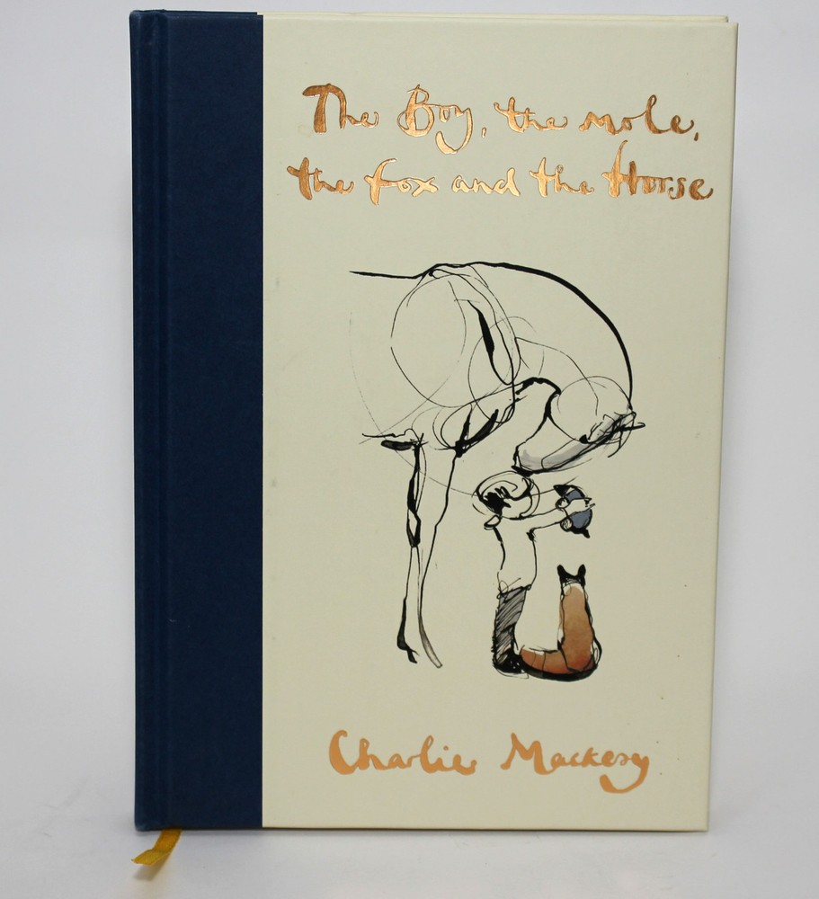 THE BOY THE MOLE THE FOX & THE HORSE Charlie Mackesy Harper 2019 HC Illustrated