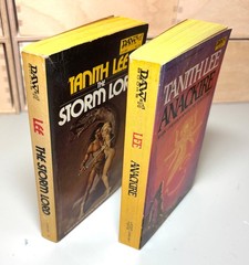The Storm Lord / Anackire – Tanith Lee, DAW PB First Printing 1976 & 1983