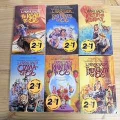 L Frank Baum Oz Paperback Book Lot Of 6 Road To Oz Emerald City Walmart AFRIE