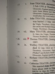 Thayer Tayer Theyer Families Gloucestershire : 1500-1660 | Leather, HC – SIGNED