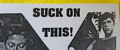 SUCK DON’T BLOW #2 'Mediocre Slopsheet’ 90’S ZINE Drew Barrymore ANTHONY KIEDIS