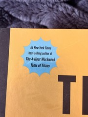 SIGNED Tribe of Mentors by Timothy Ferriss, Tim Ferriss, AUTOGRAPHED COPY RARE!