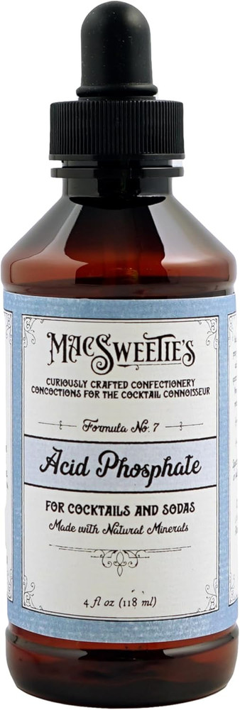 Acid Phosphate for Drinks, Cocktails & Sodas 4 Ounce (Pack of 1)