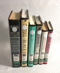 LOT OF 6 AGATHA CHRISTIE MYSTERY NOVELS HCDJ / 6 BOOKS / MULTIPLE TITLES IN SOME