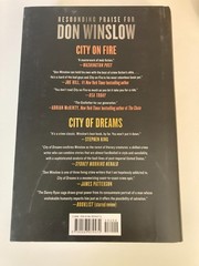City in Ruins: A Novel by Don Winslow (2024, HC) 1st Printing w/Protective Cover