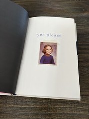 “Yes Please” Hardcover Book by Author Amy Poehler Cooyright 2014
